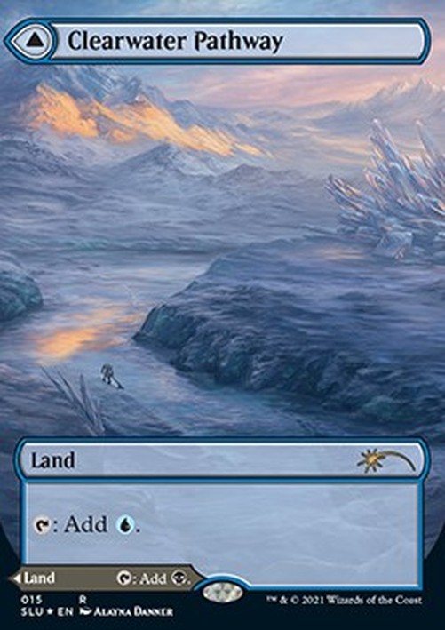 Magic: The Gathering Clearwater Pathway // Murkwater Pathway