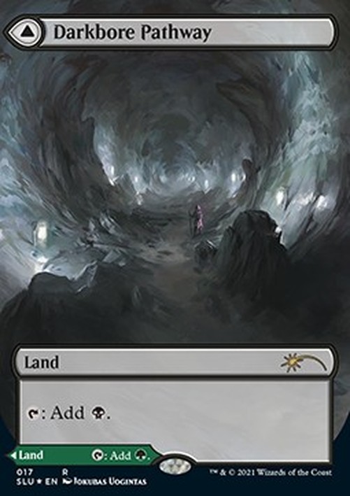 Magic: The Gathering Darkbore Pathway // Slitherbore Pathway