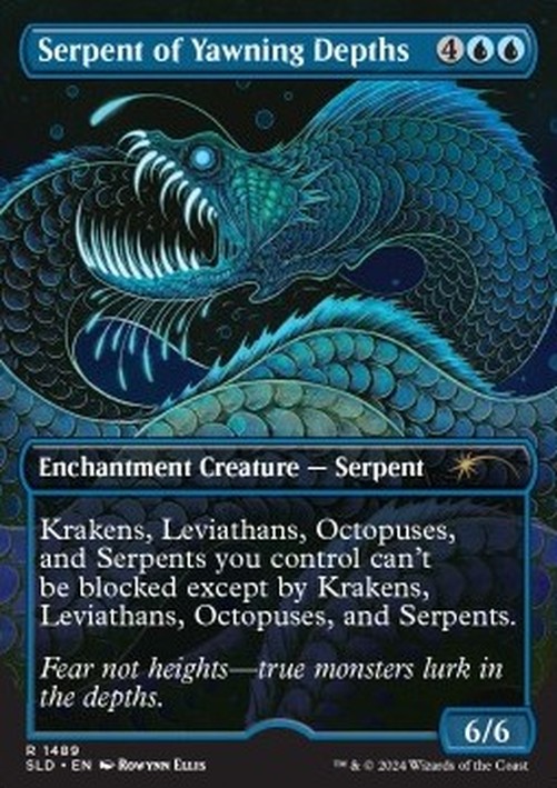 Magic: The Gathering Serpent of Yawning Depths