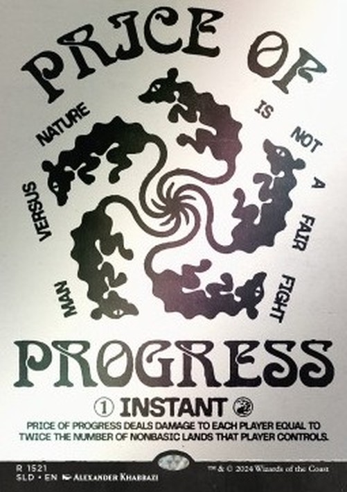 Magic: The Gathering Price of Progress