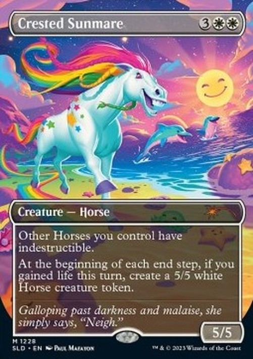 Magic: The Gathering Crested Sunmare