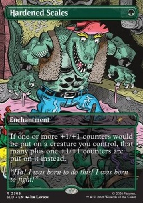 Magic: The Gathering Hardened Scales