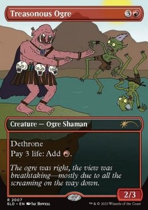 Magic: The Gathering Treasonous Ogre