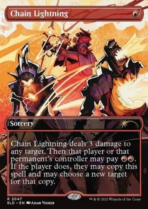 Magic: The Gathering Chain Lightning (V.1)