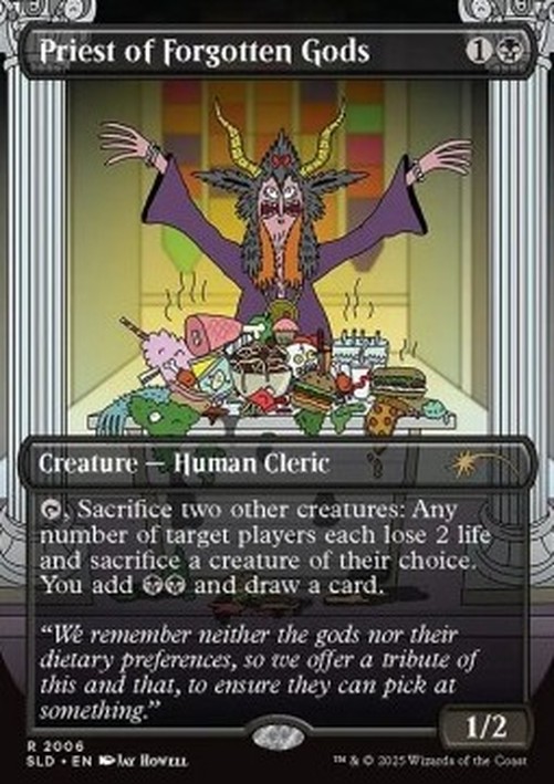 Magic: The Gathering Priest of Forgotten Gods