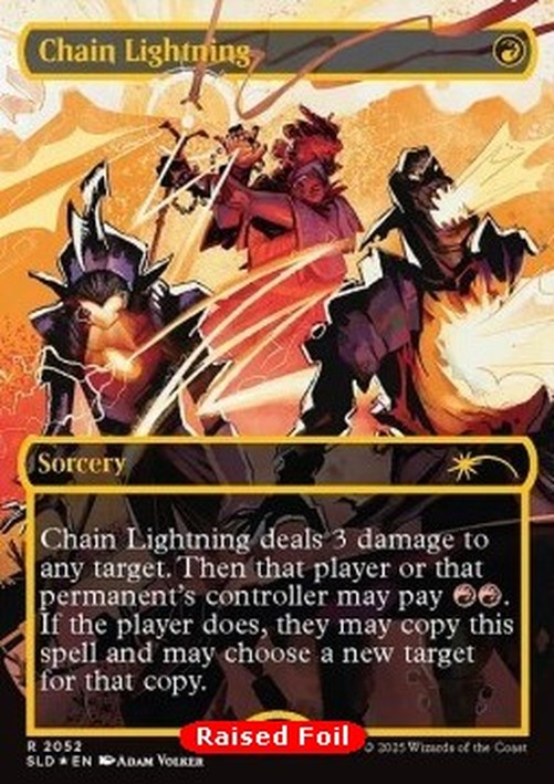 Magic: The Gathering Chain Lightning (V.2)