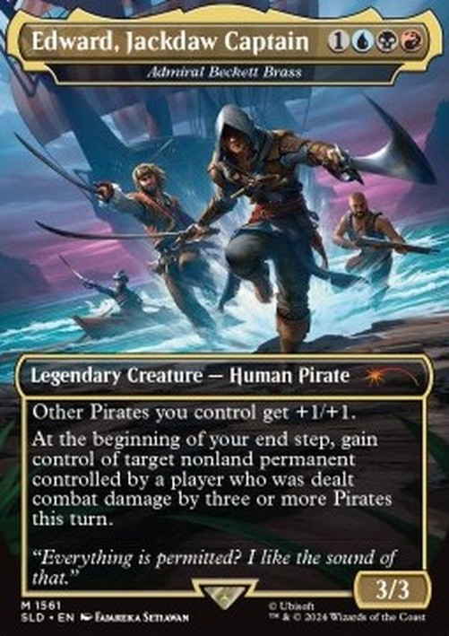 Magic: The Gathering Admiral Beckett Brass