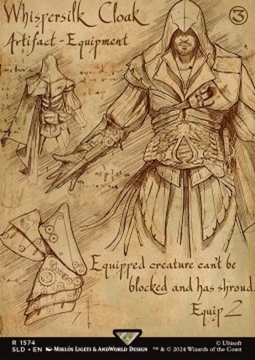 Magic: The Gathering Whispersilk Cloak