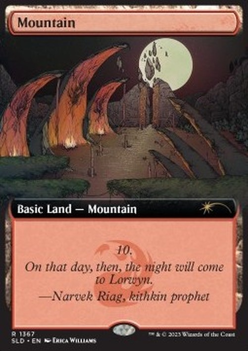 Magic: The Gathering Mountain (V.10)