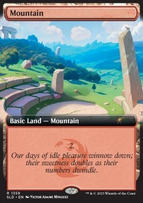 Magic: The Gathering Mountain (V.2)
