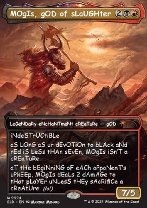 Magic: The Gathering Mogis, God of Slaughter
