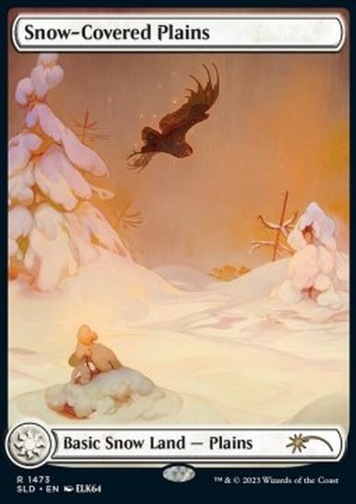 Magic: The Gathering Snow-Covered Plains