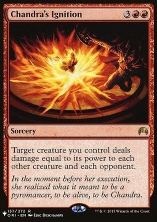 Magic: The Gathering Chandra's Ignition