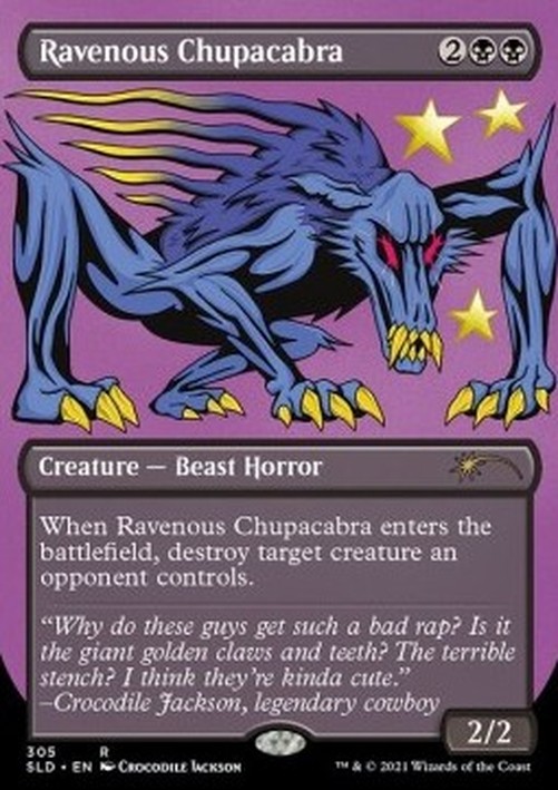 Magic: The Gathering Ravenous Chupacabra (V.1)