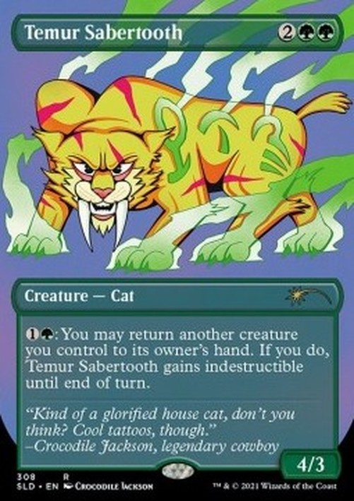 Magic: The Gathering Temur Sabertooth (V.1)