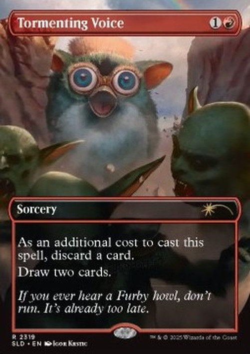 Magic: The Gathering Tormenting Voice (V.1)