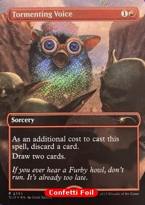Magic: The Gathering Tormenting Voice (V.2)