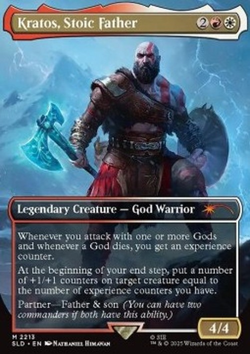 Magic: The Gathering Kratos, Stoic Father