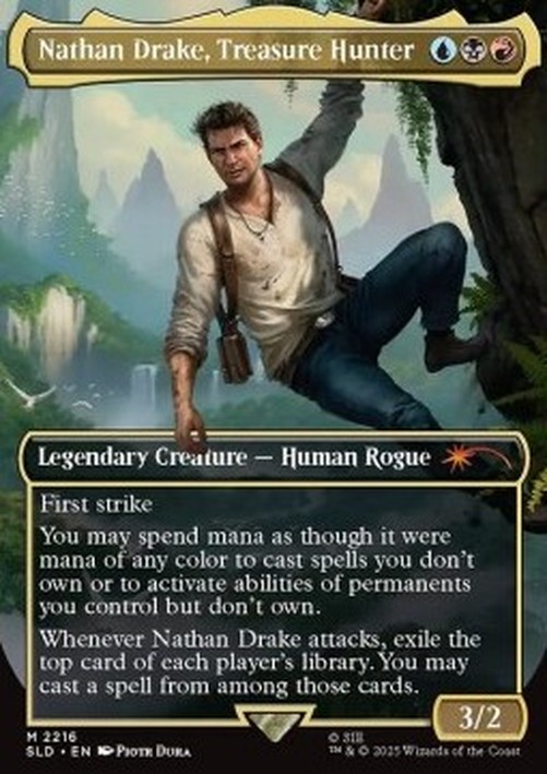 Magic: The Gathering Nathan Drake, Treasure Hunter