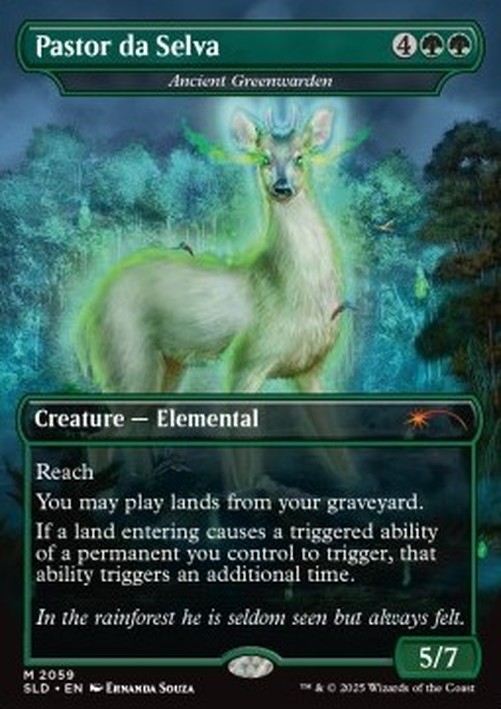 Magic: The Gathering Ancient Greenwarden (V.1)