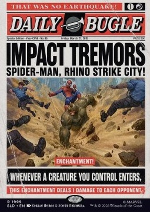 Magic: The Gathering Impact Tremors
