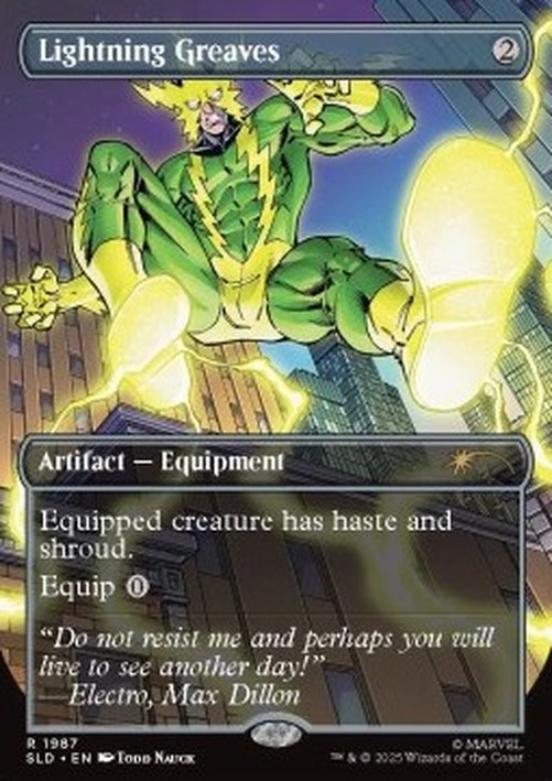 Magic: The Gathering Lightning Greaves (V.1)
