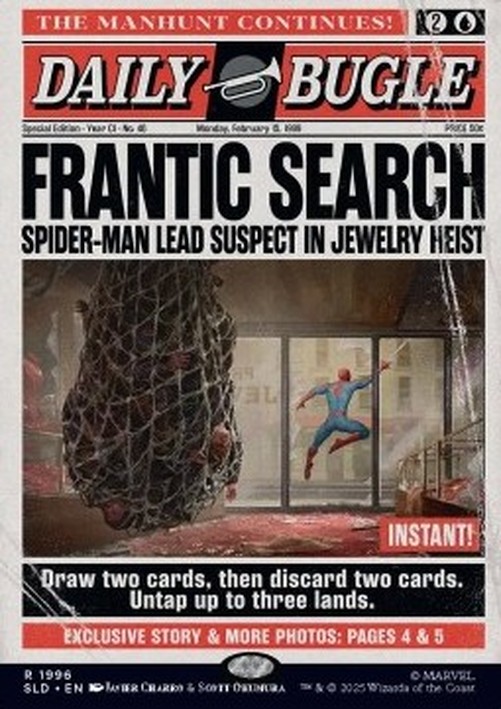 Magic: The Gathering Frantic Search
