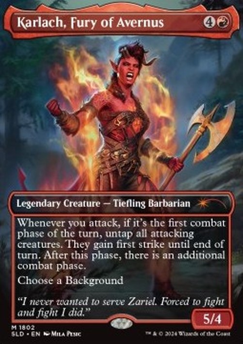 Magic: The Gathering Karlach, Fury of Avernus