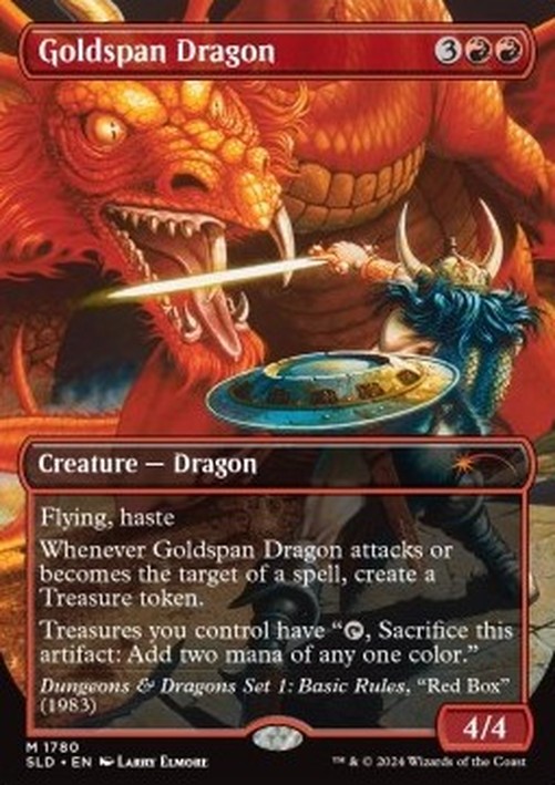 Magic: The Gathering Goldspan Dragon