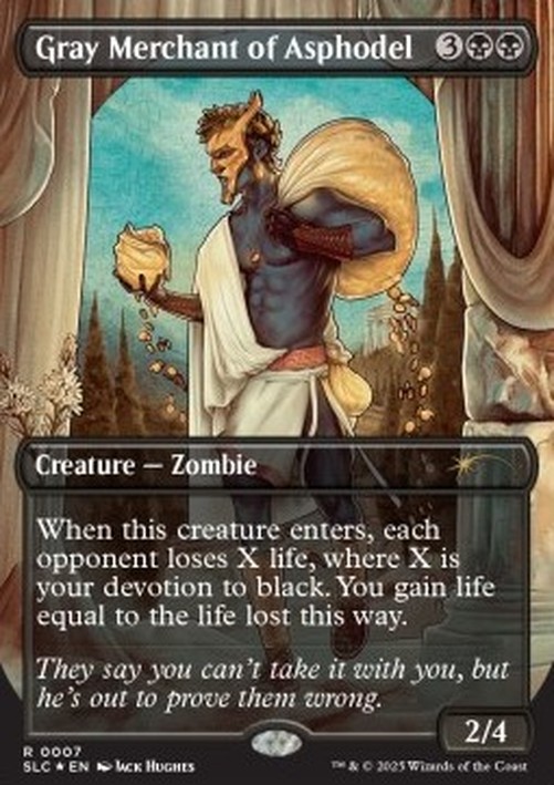 Magic: The Gathering Gray Merchant of Asphodel (V.1)