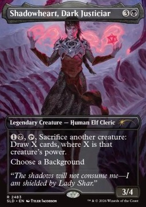Magic: The Gathering Shadowheart, Dark Justiciar