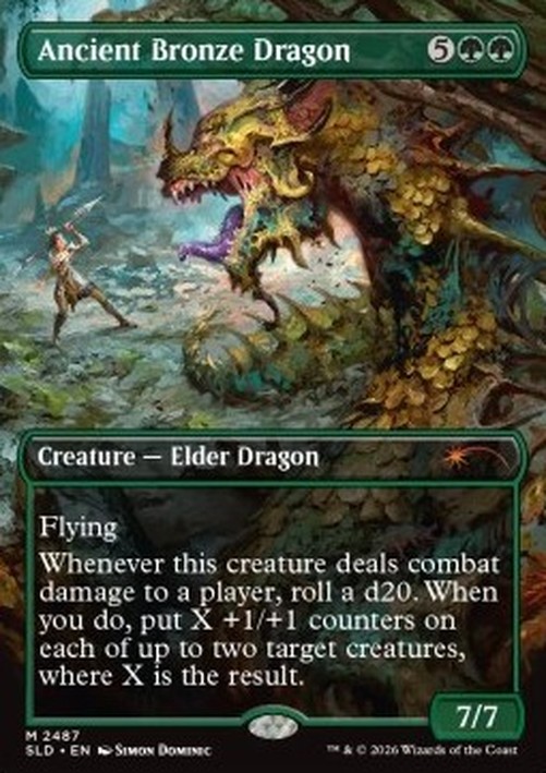 Magic: The Gathering Ancient Bronze Dragon