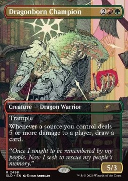 Magic: The Gathering Dragonborn Champion