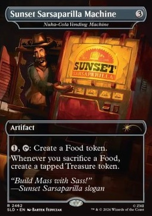 Magic: The Gathering Nuka-Cola Vending Machine