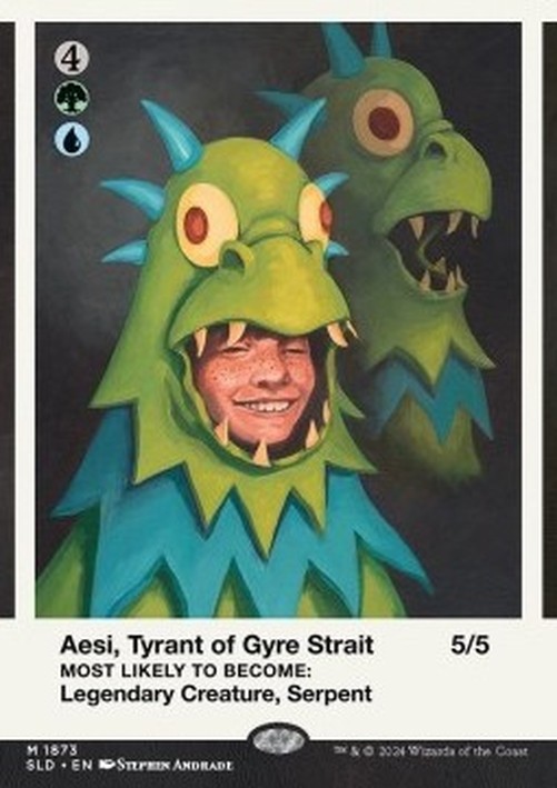 Magic: The Gathering Aesi, Tyrant of Gyre Strait