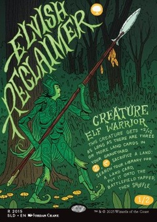 Magic: The Gathering Elvish Reclaimer