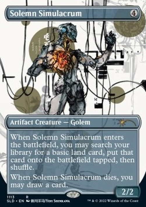 Magic: The Gathering Solemn Simulacrum