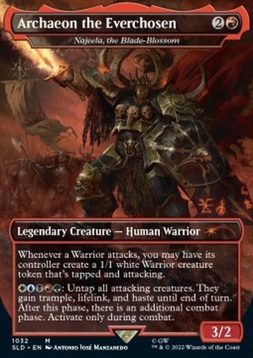 Magic: The Gathering Najeela, the Blade-Blossom