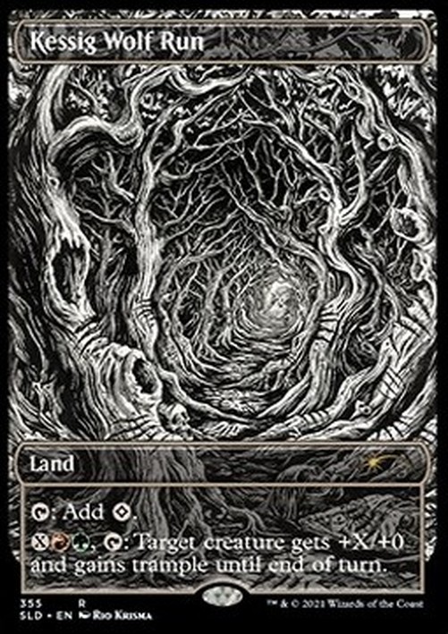 Magic: The Gathering Kessig Wolf Run
