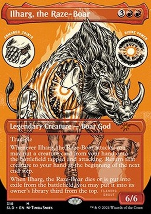 Magic: The Gathering Ilharg, the Raze-Boar (V.1)