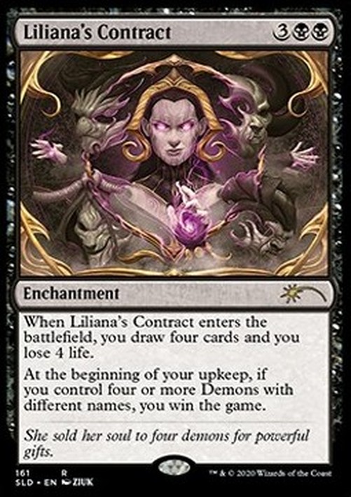 Magic: The Gathering Liliana's Contract (V.1)
