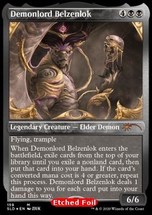 Magic: The Gathering Demonlord Belzenlok (V.2)