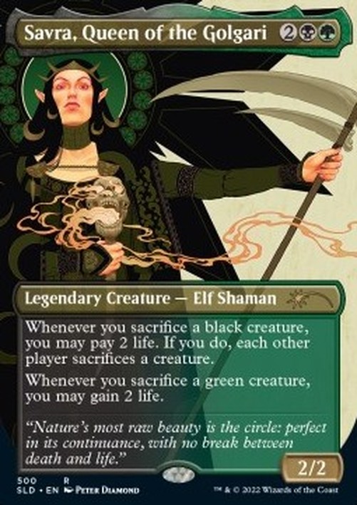 Magic: The Gathering Savra, Queen of the Golgari