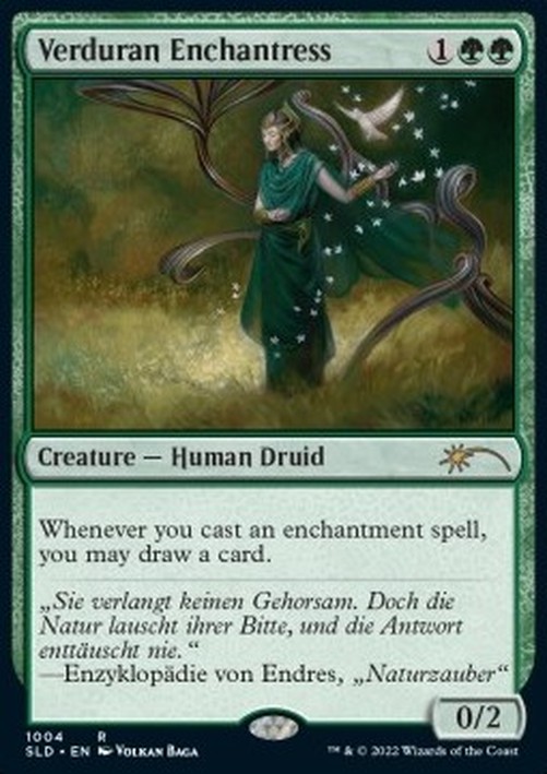 Magic: The Gathering Verduran Enchantress