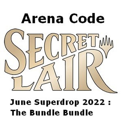 Magic: The Gathering Arena Code ( June Superdrop 2022 : The Bundle Bundle )
