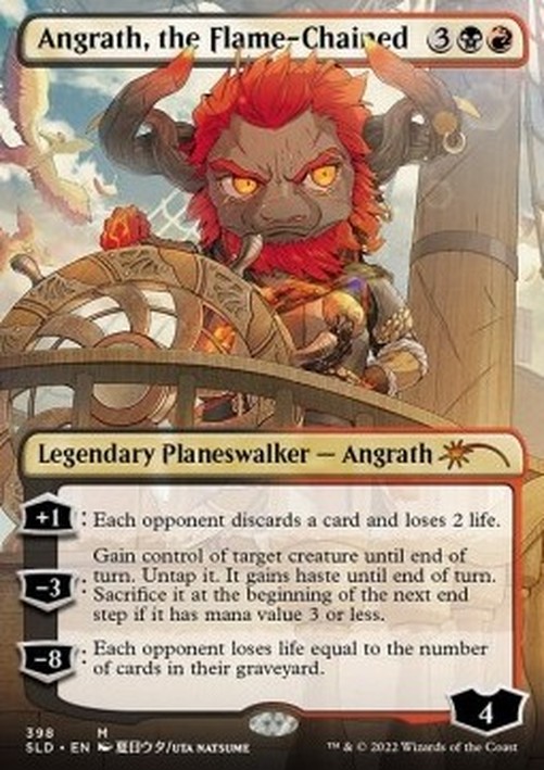 Magic: The Gathering Angrath, the Flame-Chained