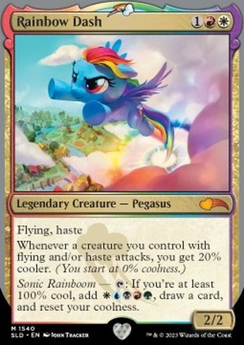 Magic: The Gathering Rainbow Dash