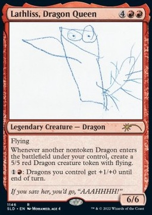 Magic: The Gathering Lathliss, Dragon Queen (V.2)