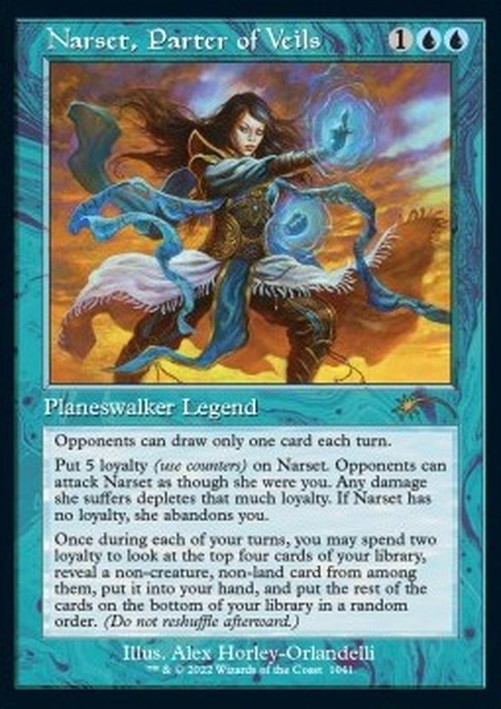 Magic: The Gathering Narset, Parter of Veils