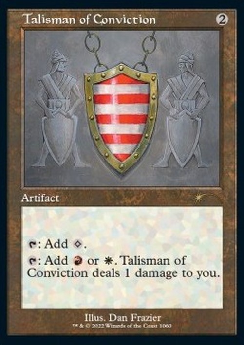 Magic: The Gathering Talisman of Conviction (V.1)